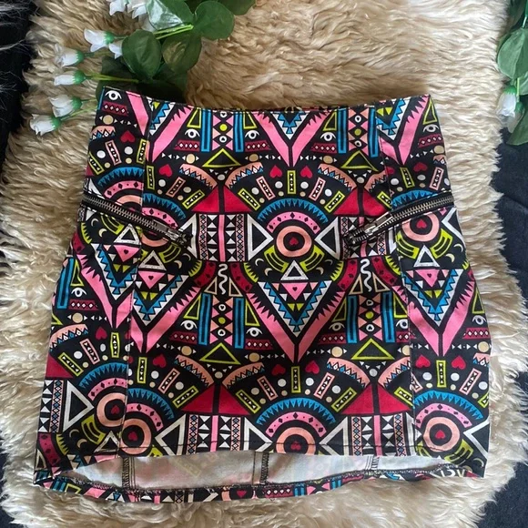 Divided H&M printed skirt - Picture 1 of 7